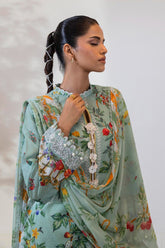Sana Safinaz - M252-004B-CI - Lawn - 3 Piece - Unstitched